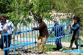 شرکت آبفای لنجان از بستر رودخانه زاینده رود عقب نشینی کرد