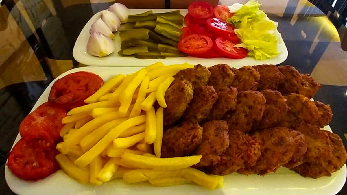 طرز تهیه کتلت گوشت و سیب زمینی + فیلم