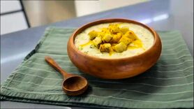 طرز تهیه سوپ کلم بروکلی و پنیر چدار + فیلم