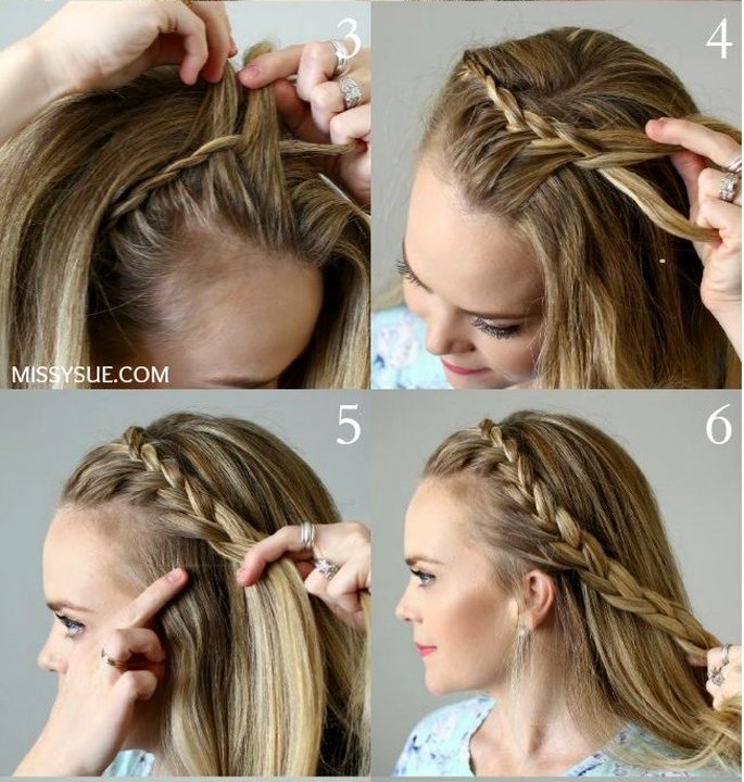 آموزش بافت جلو سر