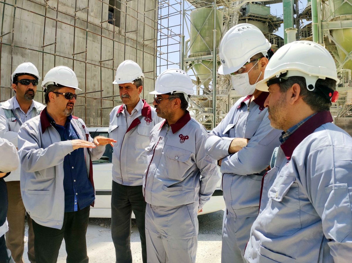 بازدید مدیرعامل و هیات مدیره فولادسنگ از پروژه های شركت