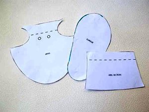  آموزش دوخت کفش چرمی بچه گانه