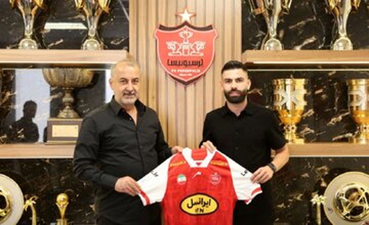 عکس‌| هایجک پرسپولیس از استقلال؛ اولین تصویر ستاره قرمزها در لباس پرسپولیس