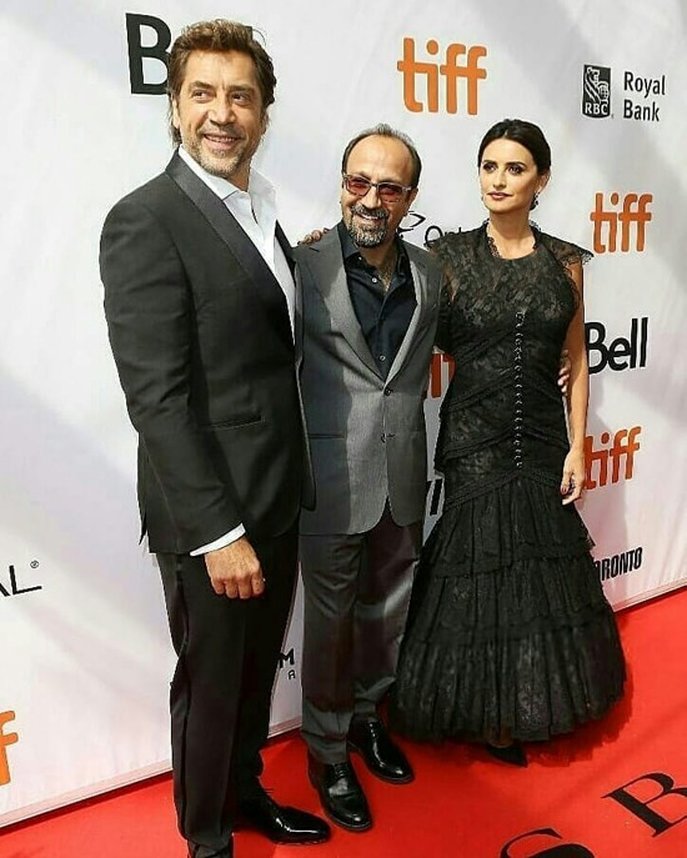 فرهادی، کروز و باردم در جشنواره تورنتو