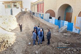 عملیات اجرایی گذر کمر زرین در جریان است