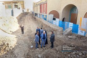 عملیات اجرایی گذر کمر زرین در جریان است