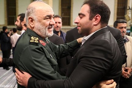 تصاویر فرماندهان بلندپایه سپاه در بیت رهبری
