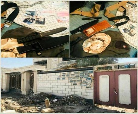 اولین تصاویر از خانه تیمی تروریست‌های حادثه اهواز