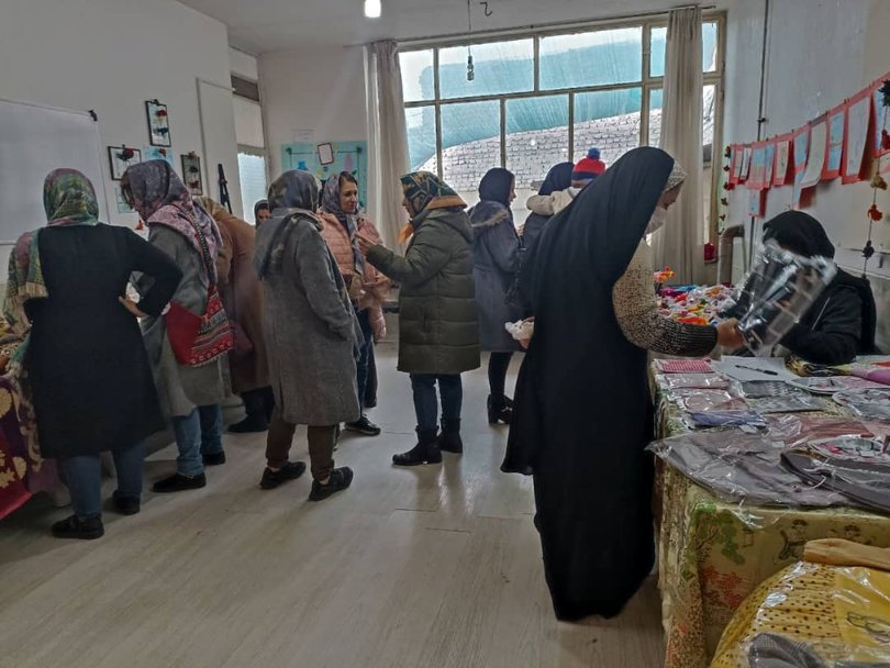 هنر دستان زنان این خانه سبز