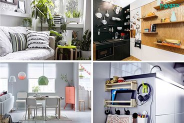 راهکار‌های هوشمندانه برای کنج‌ها و گوشه‌های خالی منزل!
