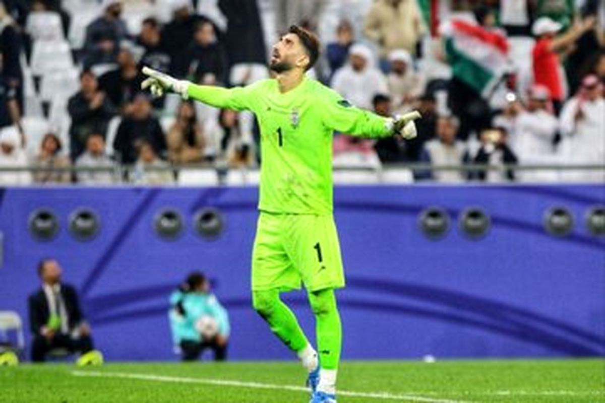 عکس| طرج جالب روی کفش های علیرضا بیرانوند