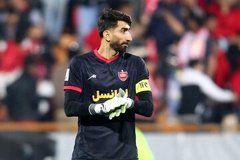 عکس‌| بیرانوند در دربی پرسپولیسی‌ها را ترساند!
