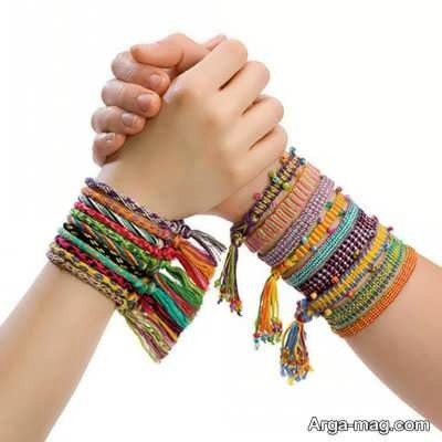 آموزش بافت دستبند دوستی با زبانی ساده و به صورت مرحله به مرحله