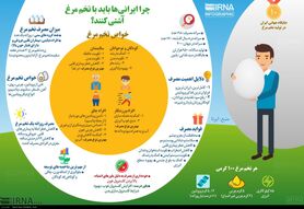 اینفوگرافی؛ چرا ایرانی‌ها باید با تخم‌مرغ آشتی کنند