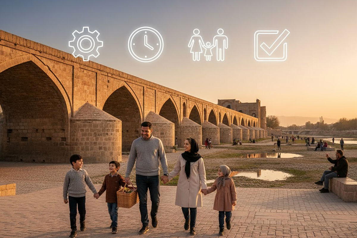 اصفهان در انتظار تصمیم نهایی برای تعطیلی پنجشنبهها؛ فراتر از مدیریت انرژی، یک نیاز اجتماعی