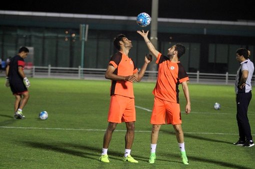 اولین تمرین ذوب‌آهن در دوحه به روایت تصویر