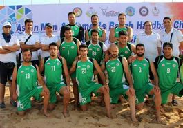 پایان اردوی تیم ملی هندبال ساحلی در اصفهان
