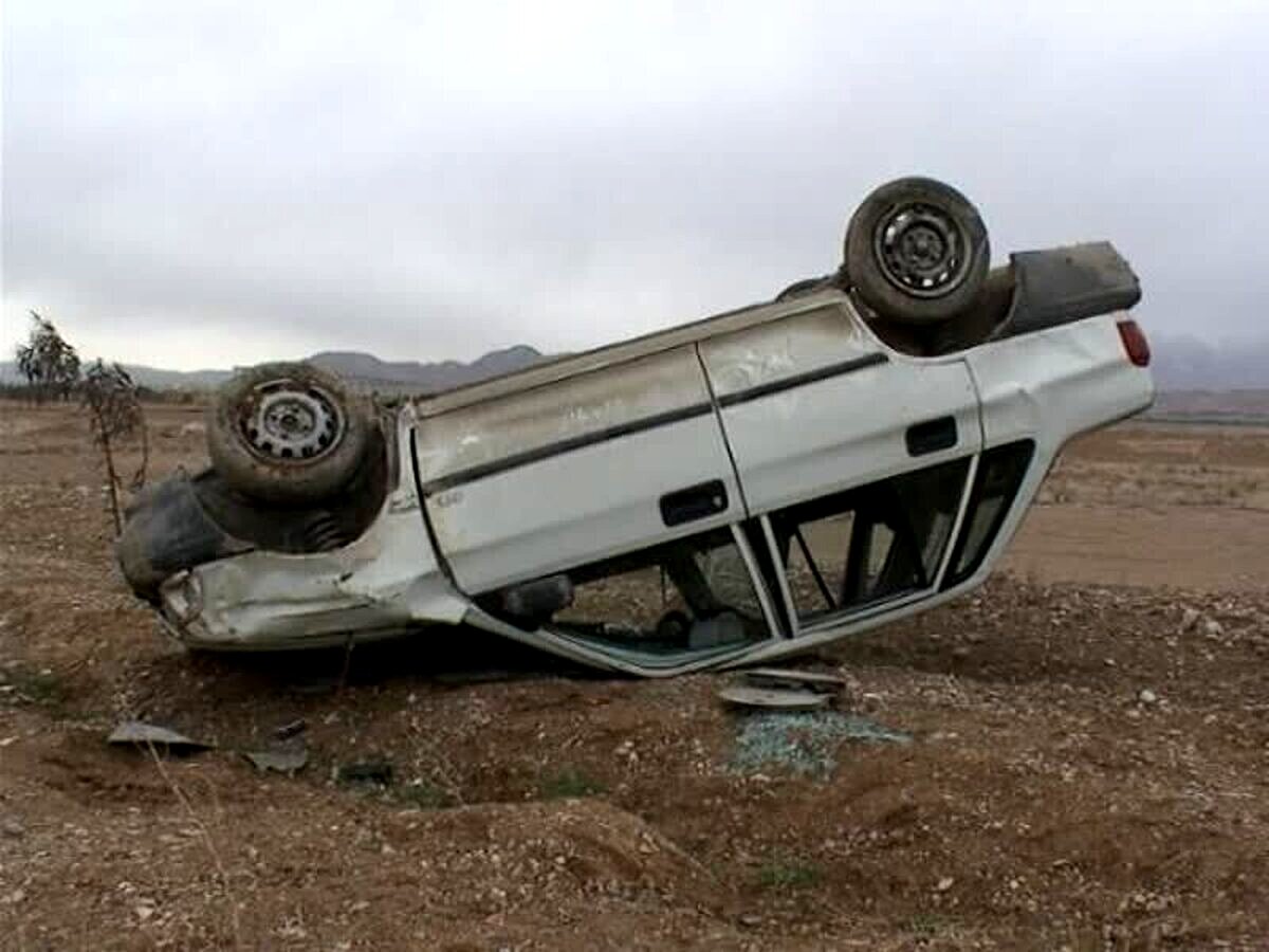 عدم توجه به جلو، جان راننده 19 ساله را گرفت