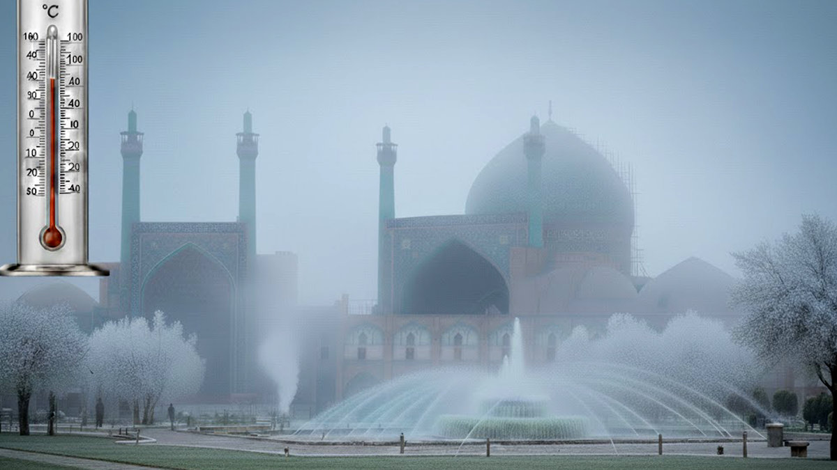 خطر یخبندان و سرمازدگی در کمین اصفهان! | نفوذ توده سرد از امشب و آغاز دوره چهار روزه کابوس کشاورزان