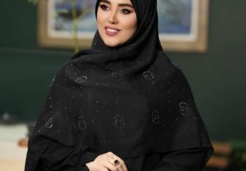 50 مدل شال و روسری مشکی محرمی 1405 شیک و جدید از اینستاگرام