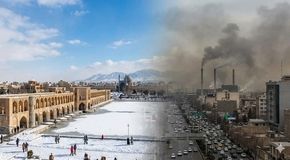  مهمانی کوتاه آسمان آبی اصفهان