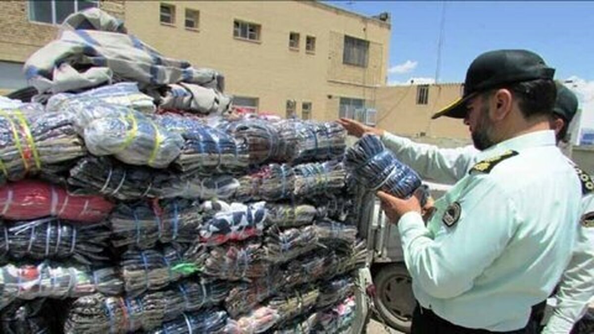  50 میلیار ریال پارچه قاچاق در ایست و بازرسی شهرضا گیر کرد