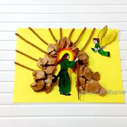 12 ایده کاردستی عید مبعث کودکان ساده و زیبا با فیلم آموزشی 