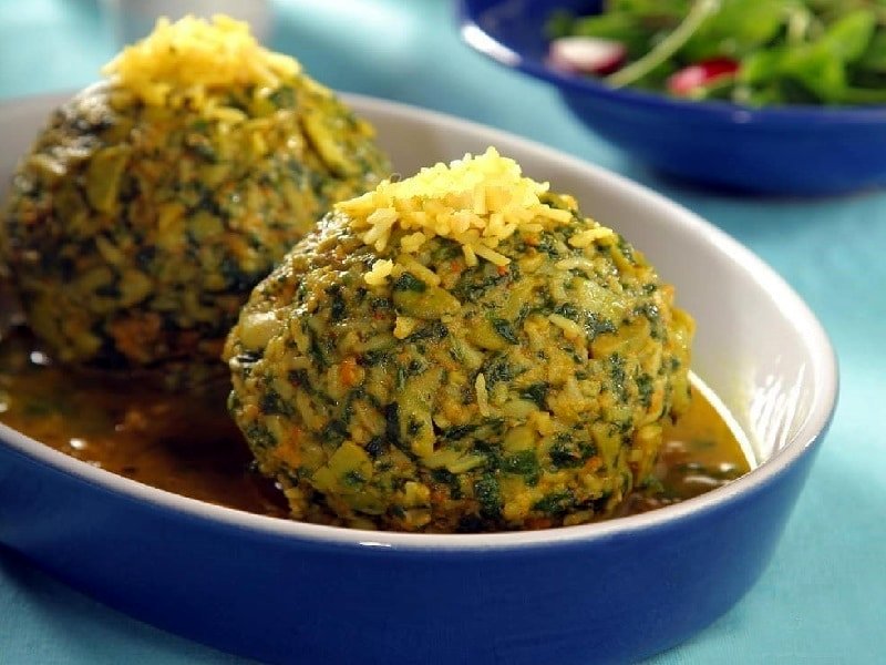 طرز تهیه کوفته شوید باقلا + فیلم