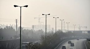 هوای اصفهان همچنان آلوده؛ فاجعه شاخص ۱۶۲ (AQI)